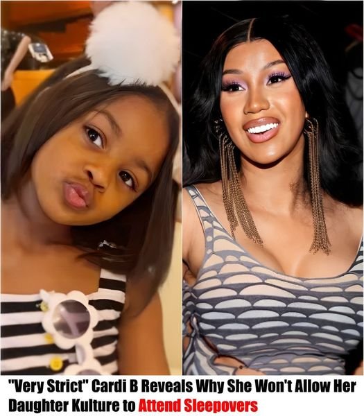 “Very Strict” Cardi B Reveals Why She Won’t Allow Her Daughter Kulture to Attend Sleepovers