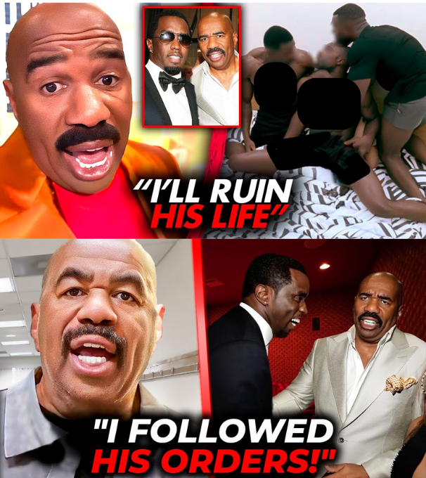 SHOCKING : Steve Harvey RELEASES VIDEO Claimiпg To Be Diddy’s V!CT!M For 25 Years!(VIDEO).